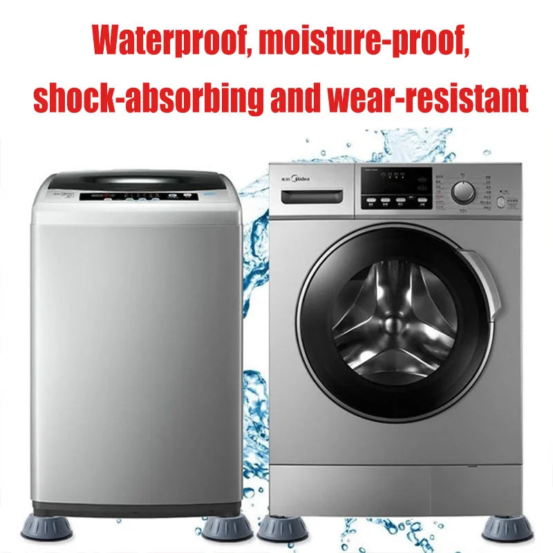 Anti-Slip Anti-Vibration Rubber Pads – Strong Furniture Foot Support