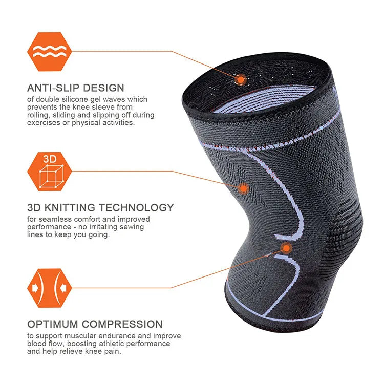 Orthopedic Neoprene Knee Sleeve – Compression Support & Injury Protection