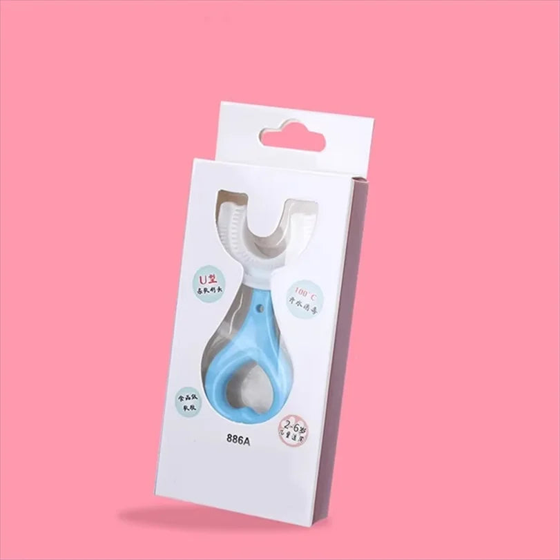360° U-Shaped Baby Toothbrush – Safe Children Teether Brush