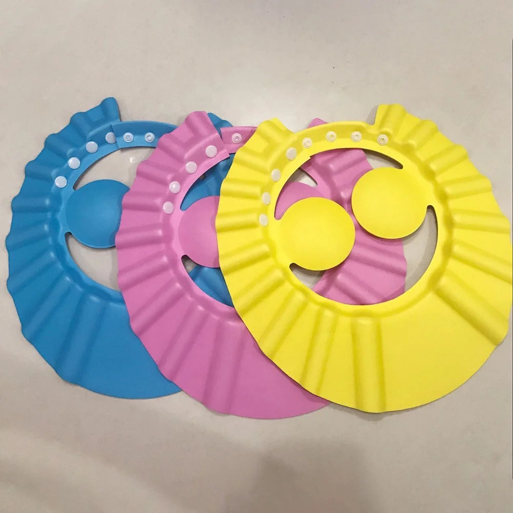 Adjustable Baby Shower Cap – Waterproof Kids Bath Visor Hat