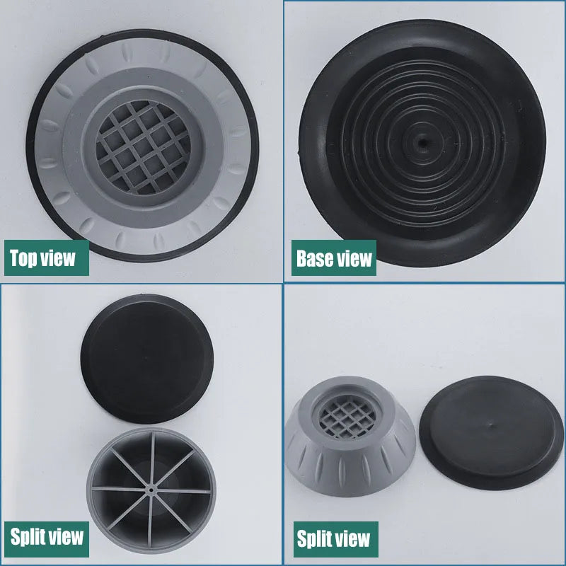 Anti-Slip Anti-Vibration Rubber Pads – Strong Furniture Foot Support